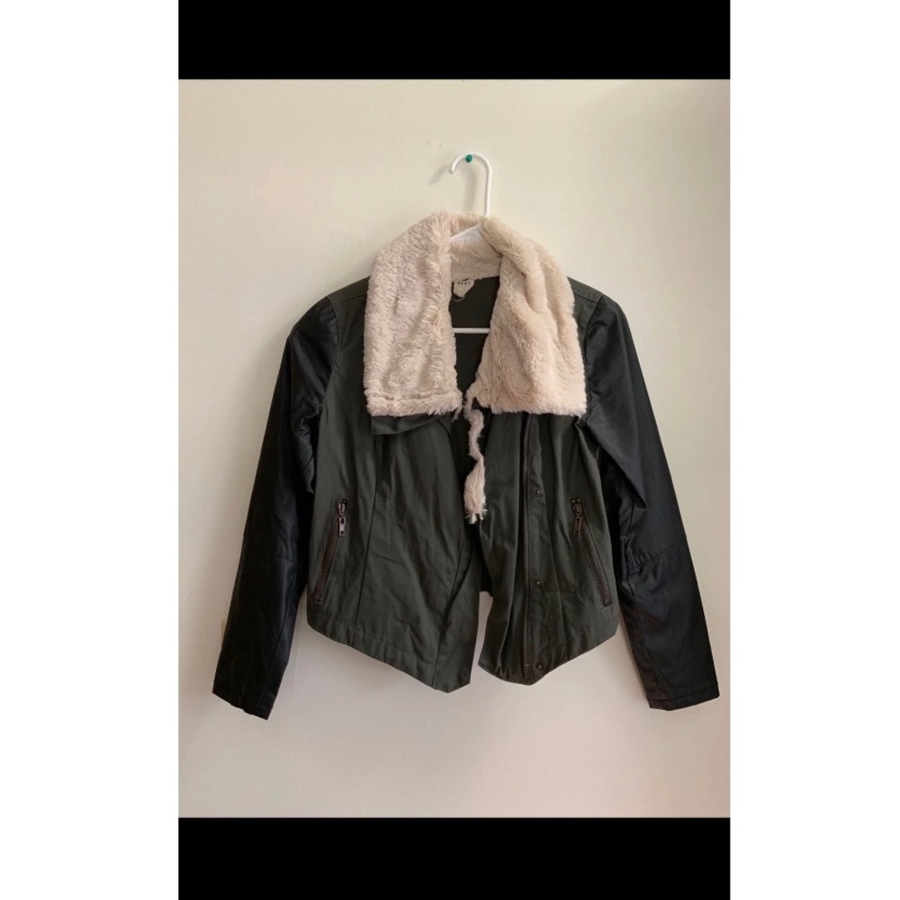 ✨ Roxy faux leather jacket from Pac Sun ✨